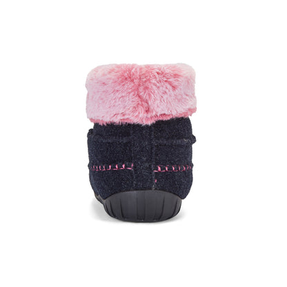 Ossa High - Women's - Navy & Pink Ossa High Slippers Gumbies