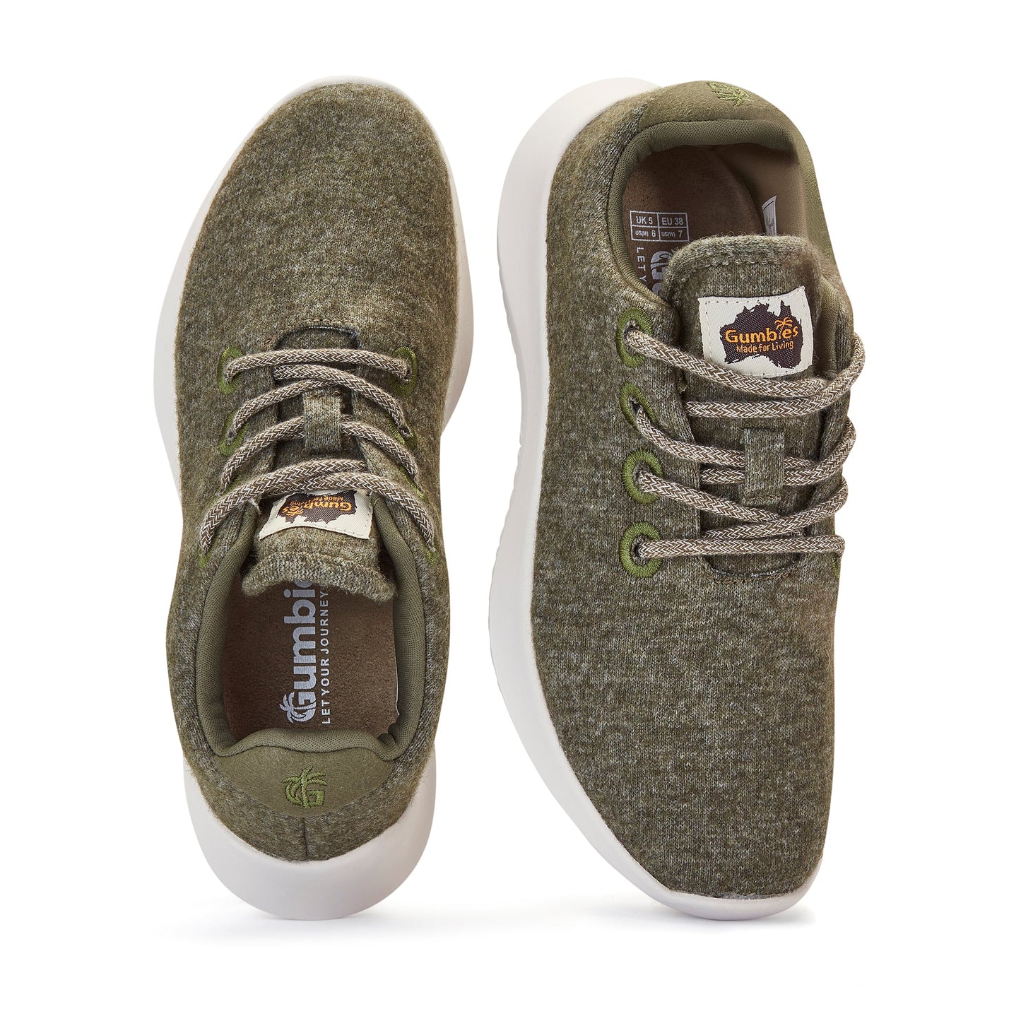 Gumrunner Sneakers - Men's - Moss Gumrunner Sneakers Gumbies