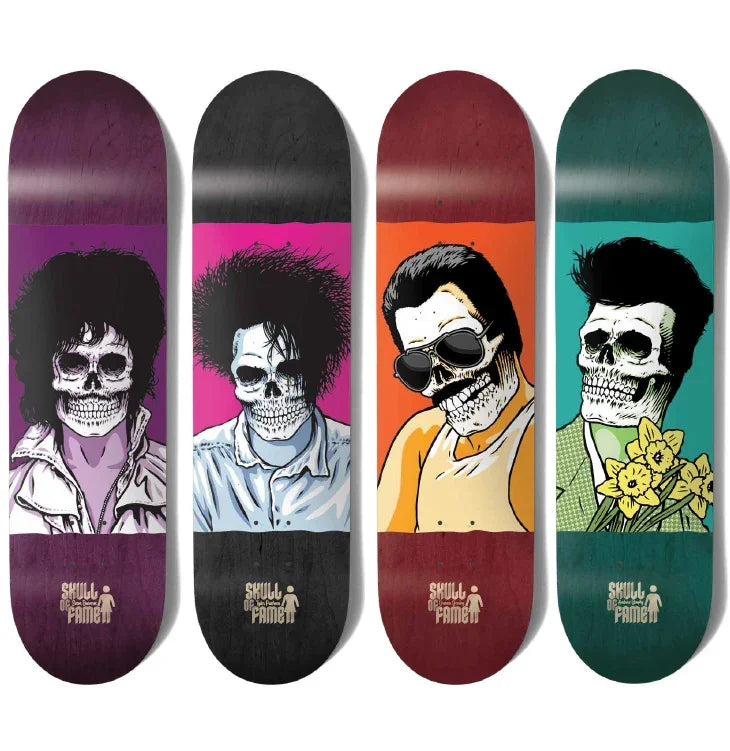 Girl Simon Bannerot Skull of Fame Deck 8.25