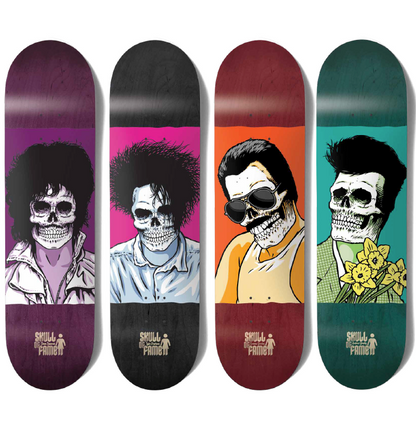 Girl Skateboard Deck Skull of Fame Simon Bannerot 8.25"