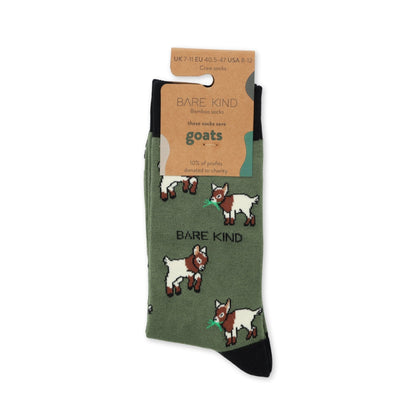 Save the Goats Bamboo Socks Socks Bare Kind