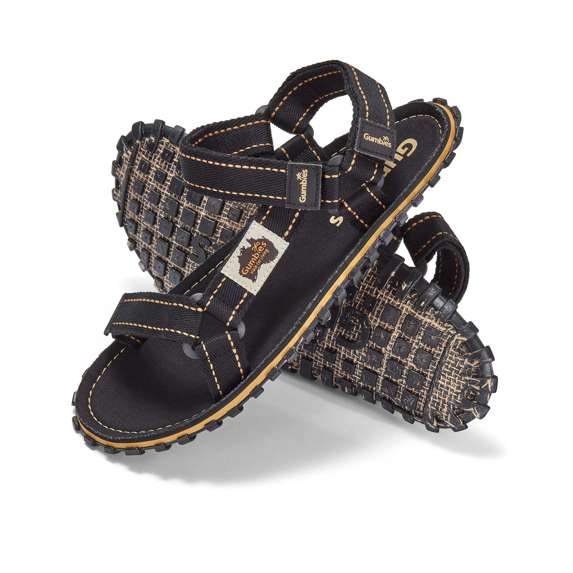 Tracker Sandals - Men's - Black Tracker Sandals Gumbies