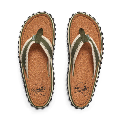 Corker - Flip-Flops - Women's - Khaki Corker Flip-Flops Gumbies