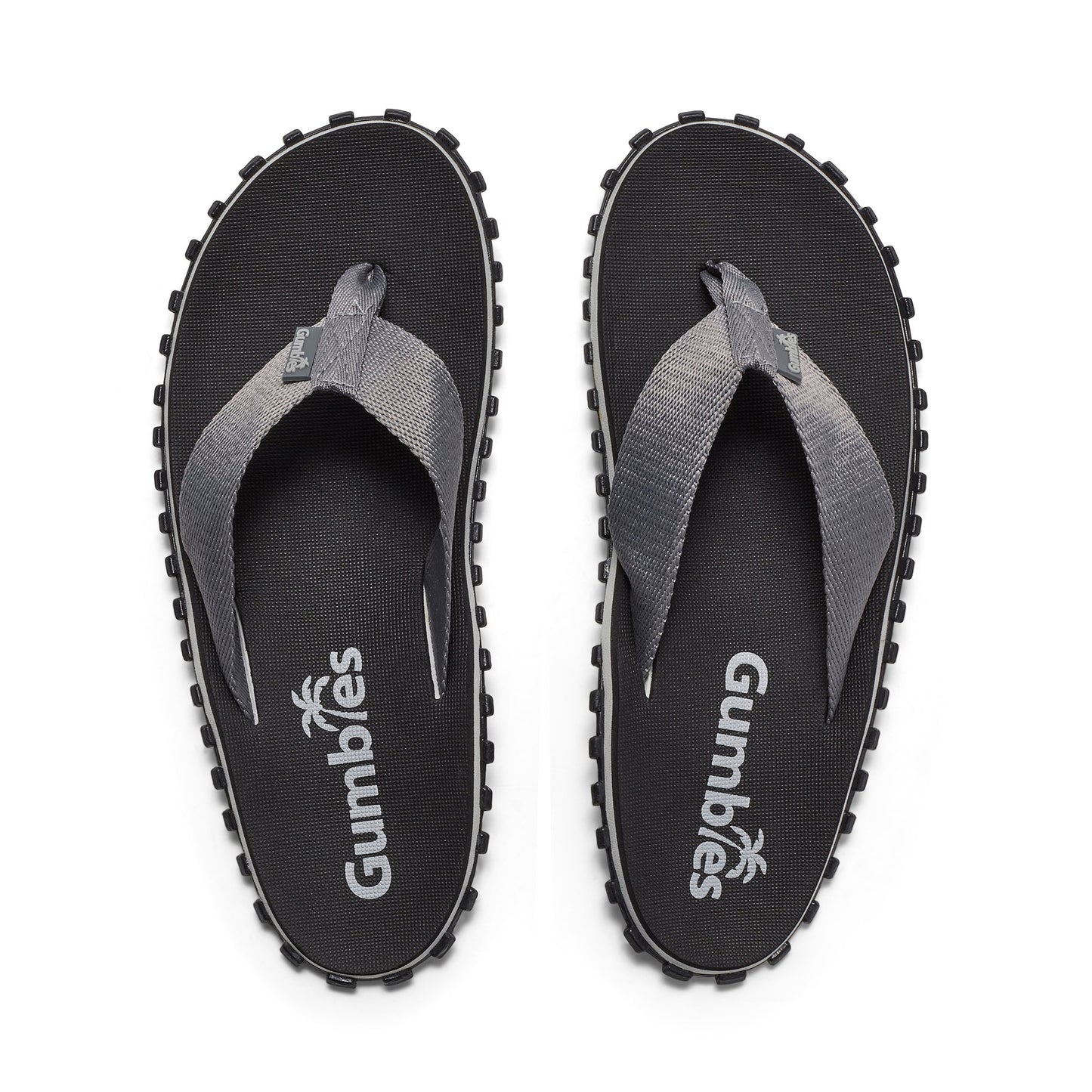 Duckbill - Flip-Flops - Women's - Black & Grey Duckbill Flip-Flops Gumbies