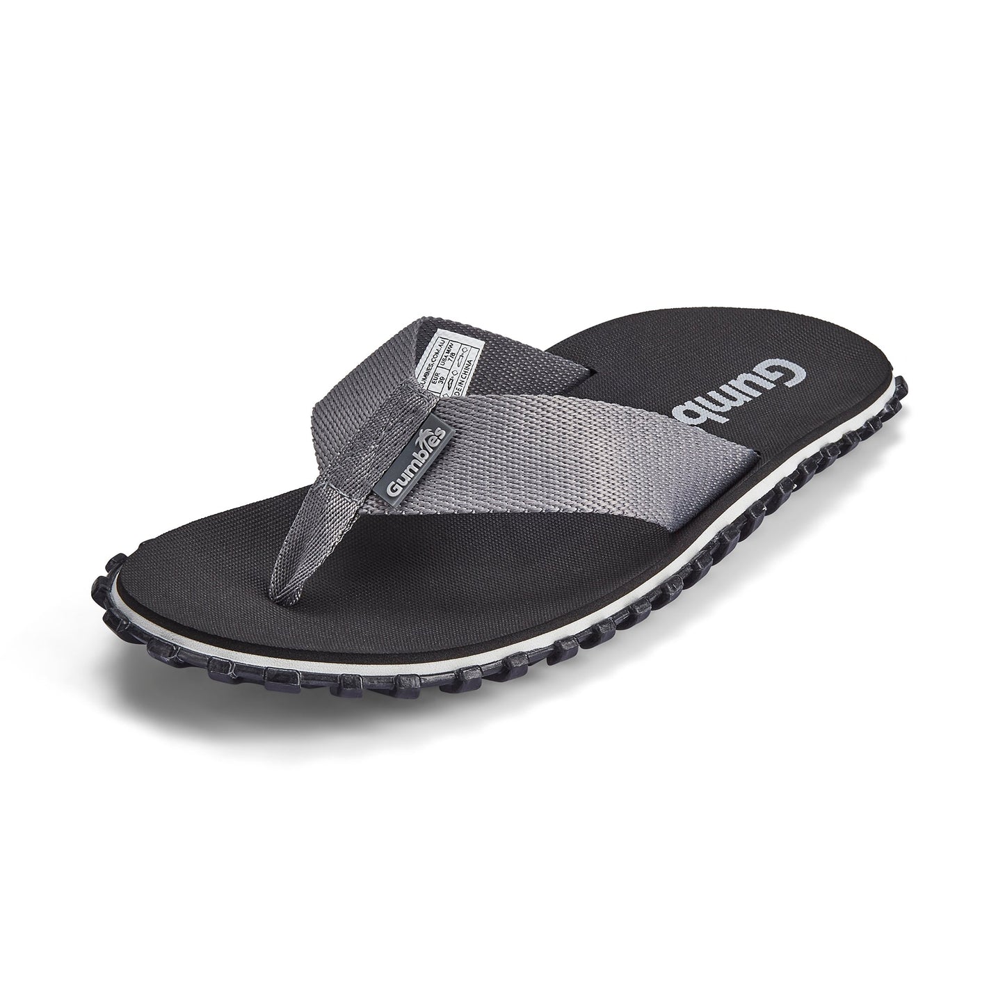 Duckbill - Flip-Flops - Men's - Black & Grey Duckbill Flip-Flops Gumbies