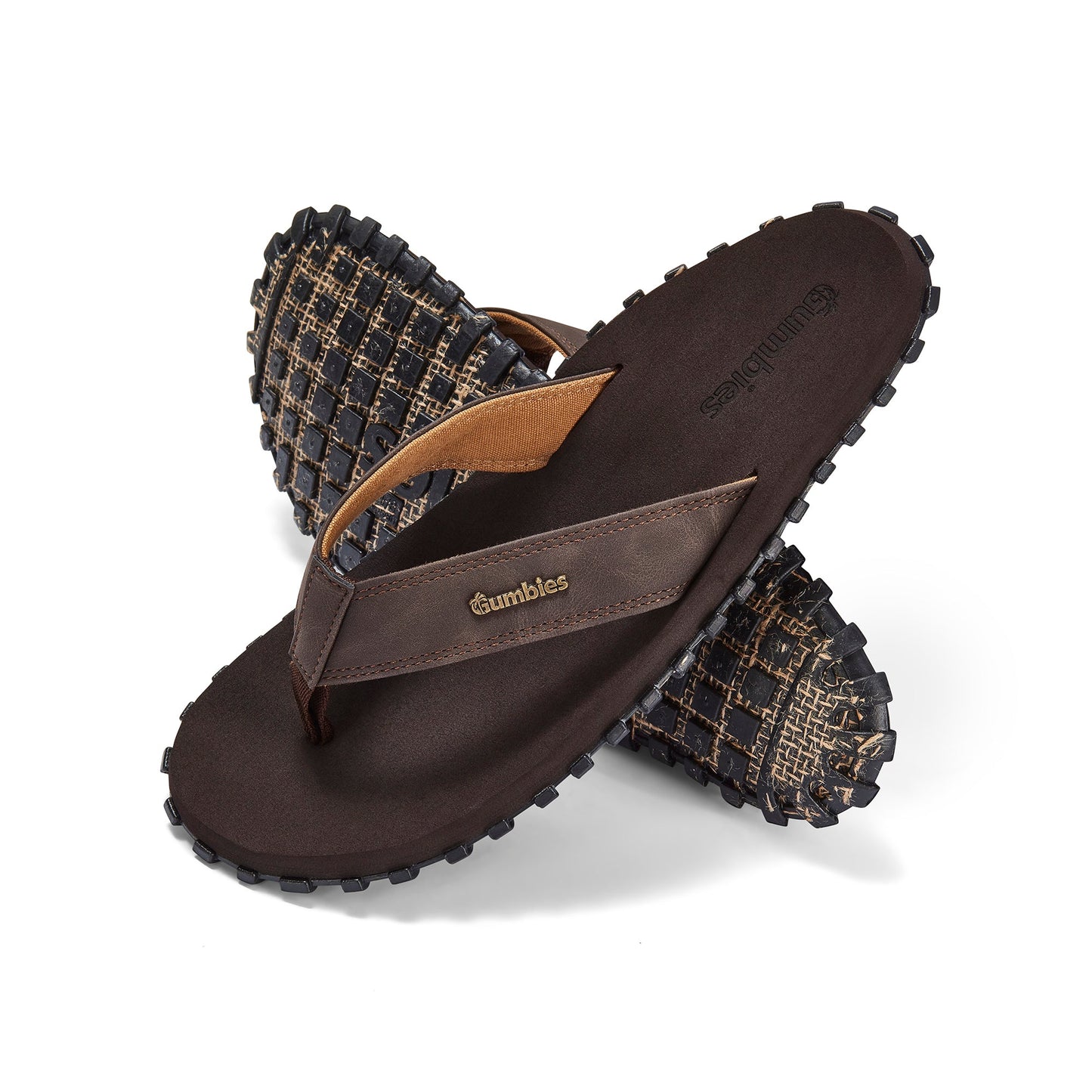 Vegovert Flip-Flops - Women's - Brown Vegovert Flip-Flops Gumbies