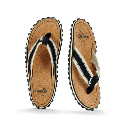 Corker - Flip-Flops - Women's - Black Corker Flip-Flops Gumbies