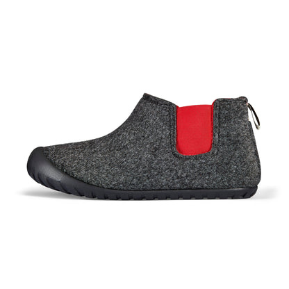 Brumby - Men's - Charcoal & Red Brumby Slippers Gumbies