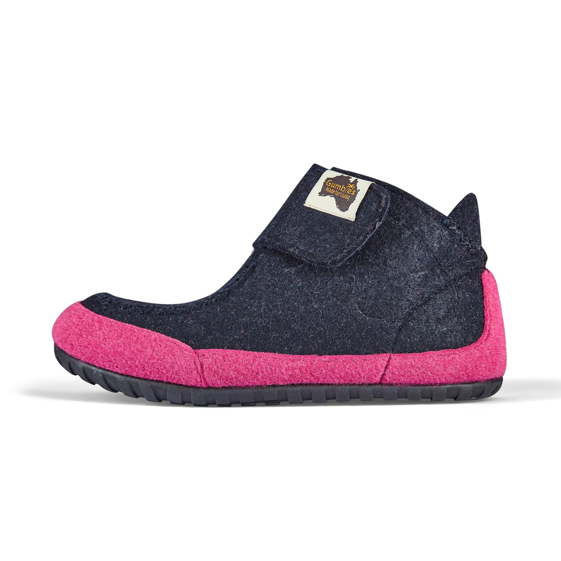 Quokka - Women's - Navy & Pink Quokka Slippers Gumbies