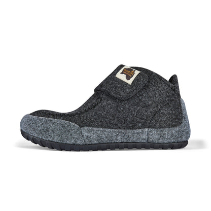 Quokka - Women's - Charcoal & Grey Quokka Slippers Gumbies