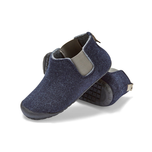 Brumby - Men's - Navy & Grey Brumby Slippers Gumbies