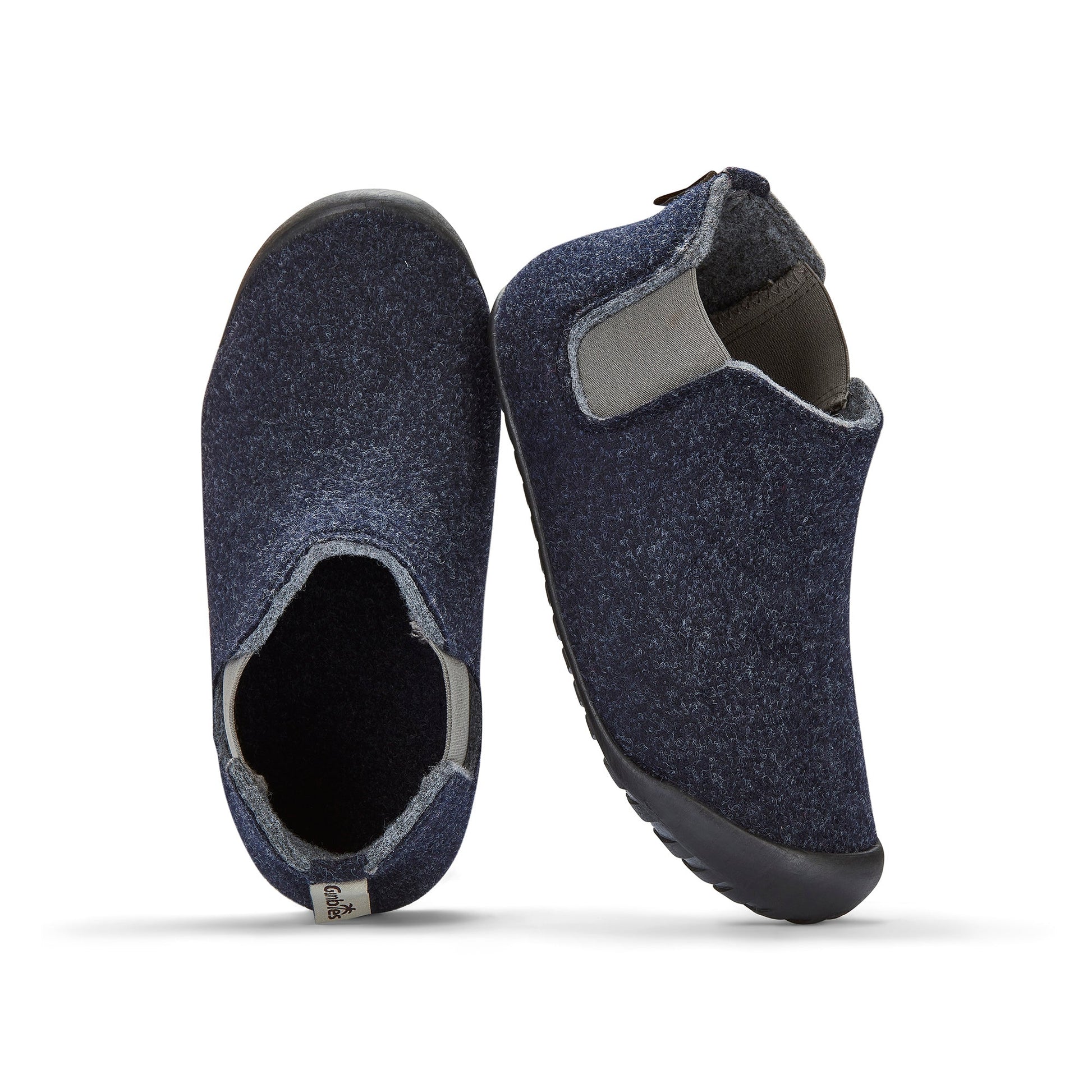 Brumby - Women's - Navy & Grey Brumby Slippers Gumbies