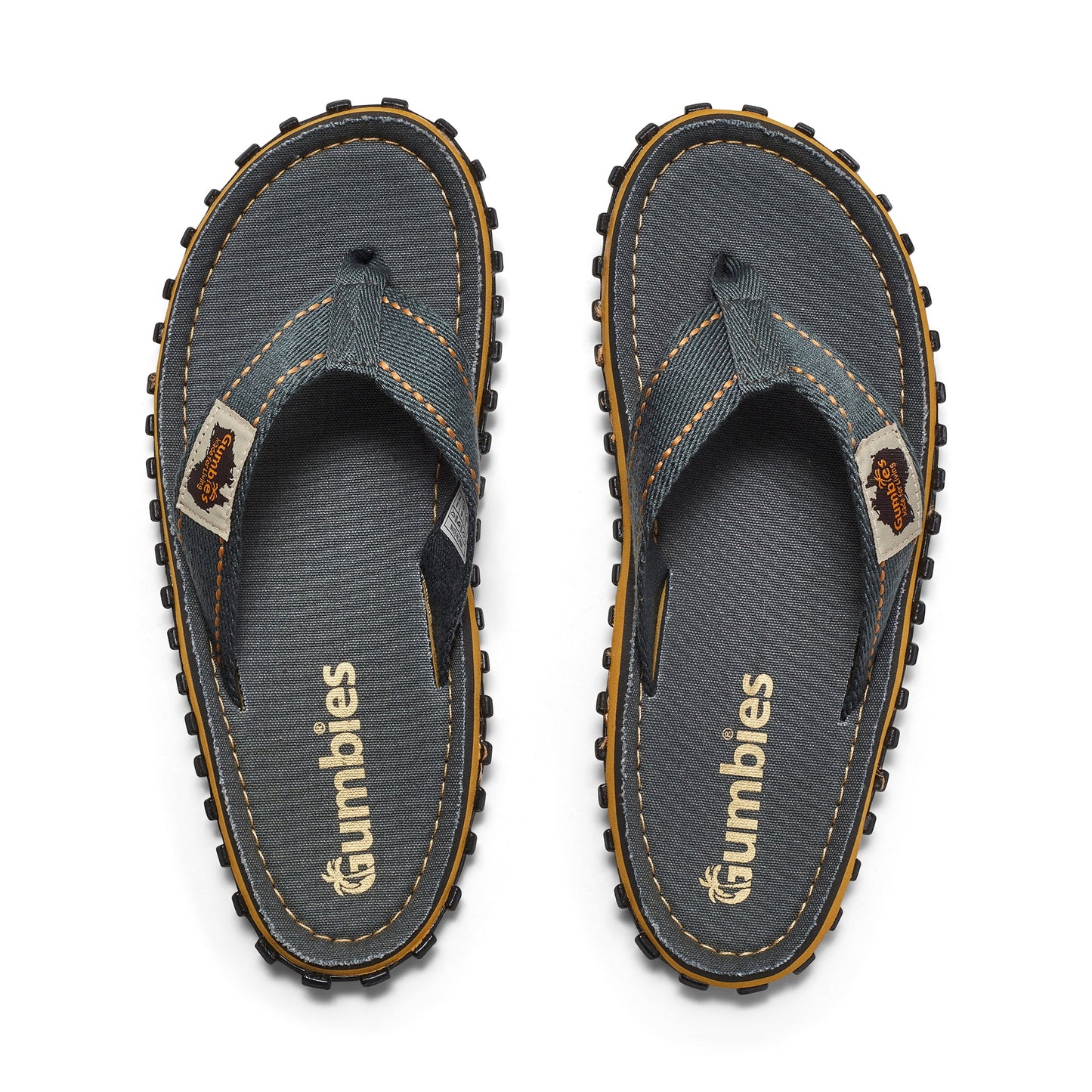 Islander Flip-Flops - Men's - Classic Grey Islander Flip-Flops Gumbies