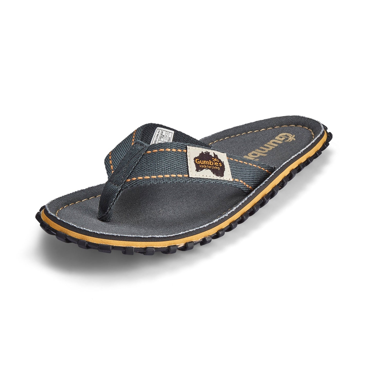 Islander Flip-Flops - Men's - Classic Grey Islander Flip-Flops Gumbies