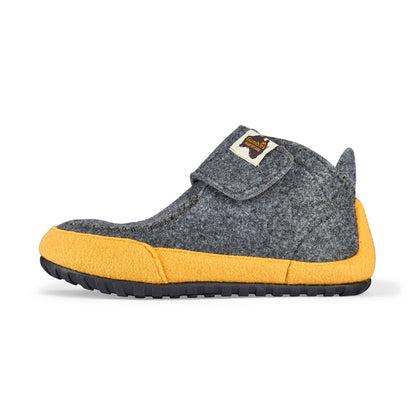 Quokka - Men's - Grey & Curry Quokka Slippers Gumbies