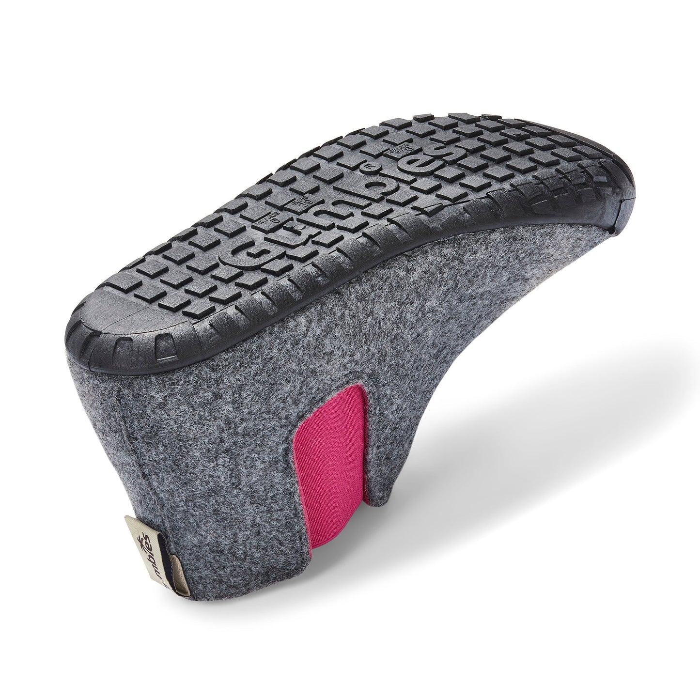 Brumby - Women's - Grey & Pink Brumby Slippers Gumbies