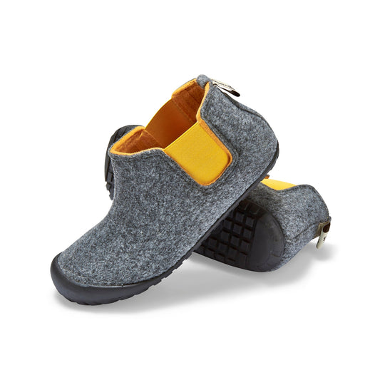 Brumby - Women's - Grey & Curry Brumby Slippers Gumbies