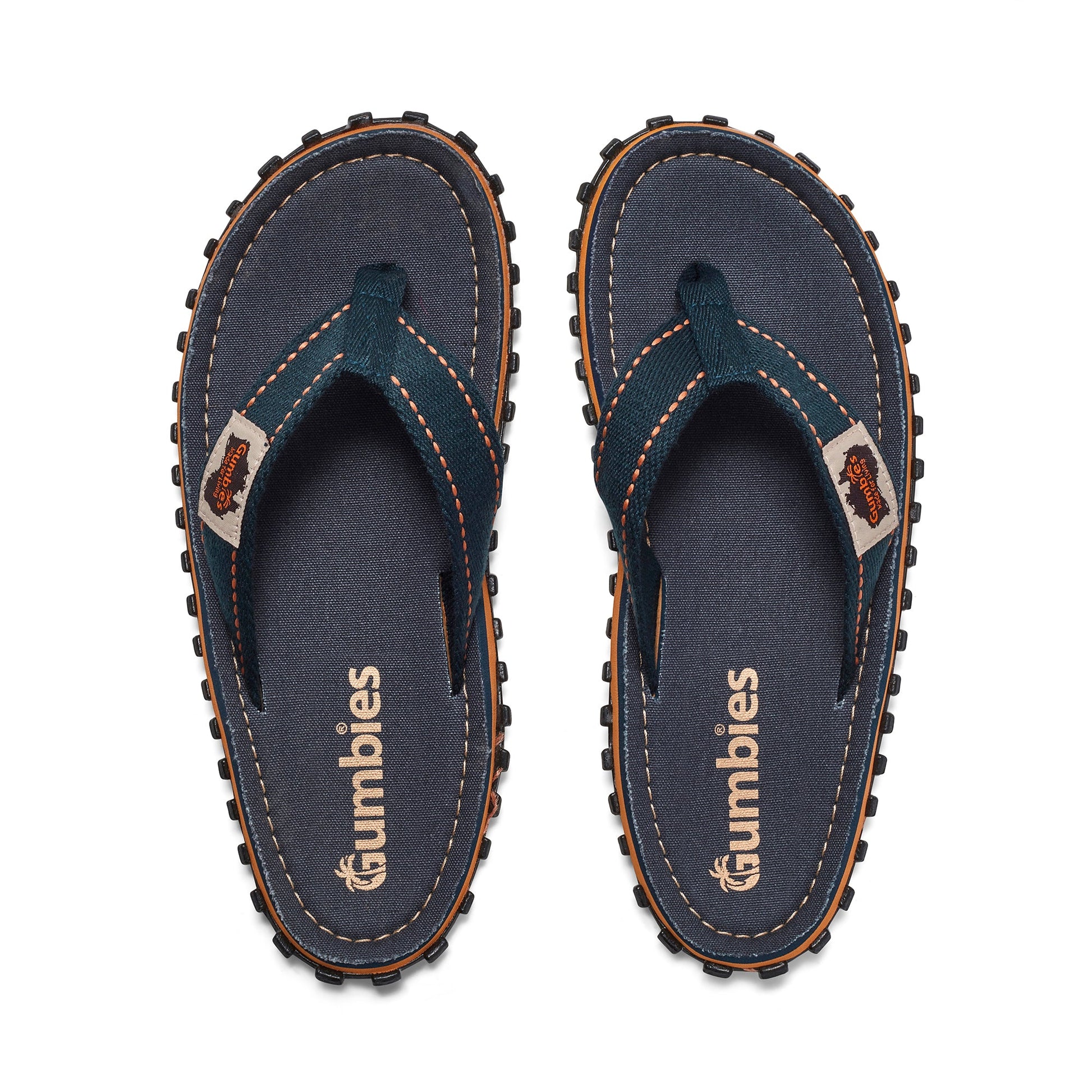 Islander Flip-Flops - Men's - Classic Navy Islander Flip-Flops Gumbies