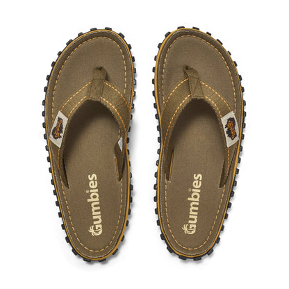 Islander Flip-Flops - Women's - Classic Khaki Islander Flip-Flops Gumbies