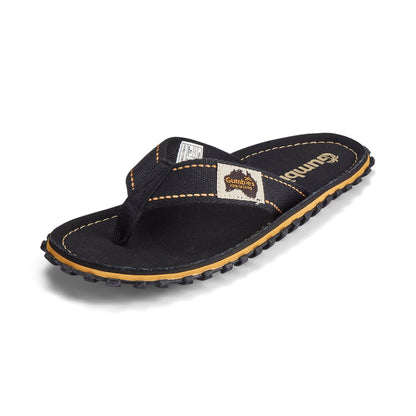 Islander Flip-Flops - Men's - Classic Black Islander Flip-Flops Gumbies