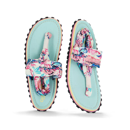 Slingbacks - Women's - Mint / Pink Slingback Sandals Gumbies