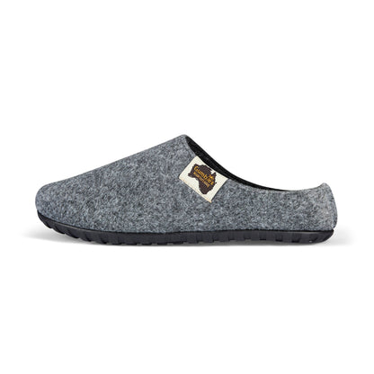 Outback - Men's - Grey & Charcoal Outback Slippers Gumbies
