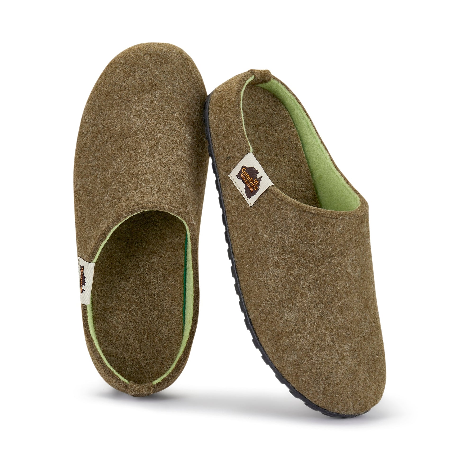 Outback - Women's - Moss & Pistachio Outback Slippers Gumbies