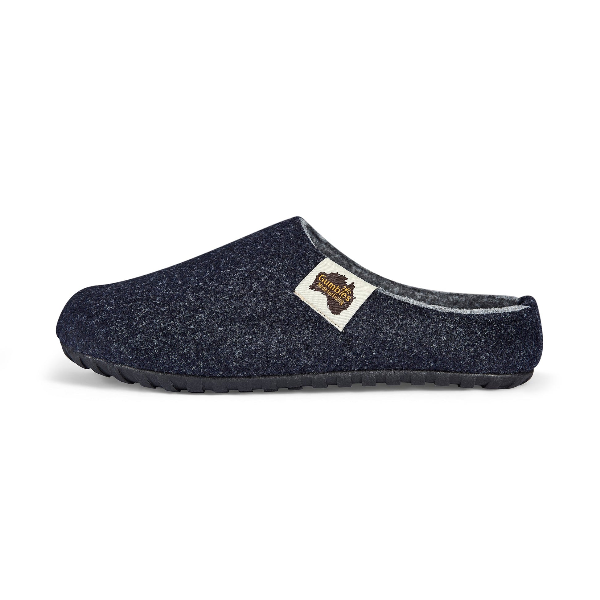 Outback - Men's - Navy & Grey Outback Slippers Gumbies
