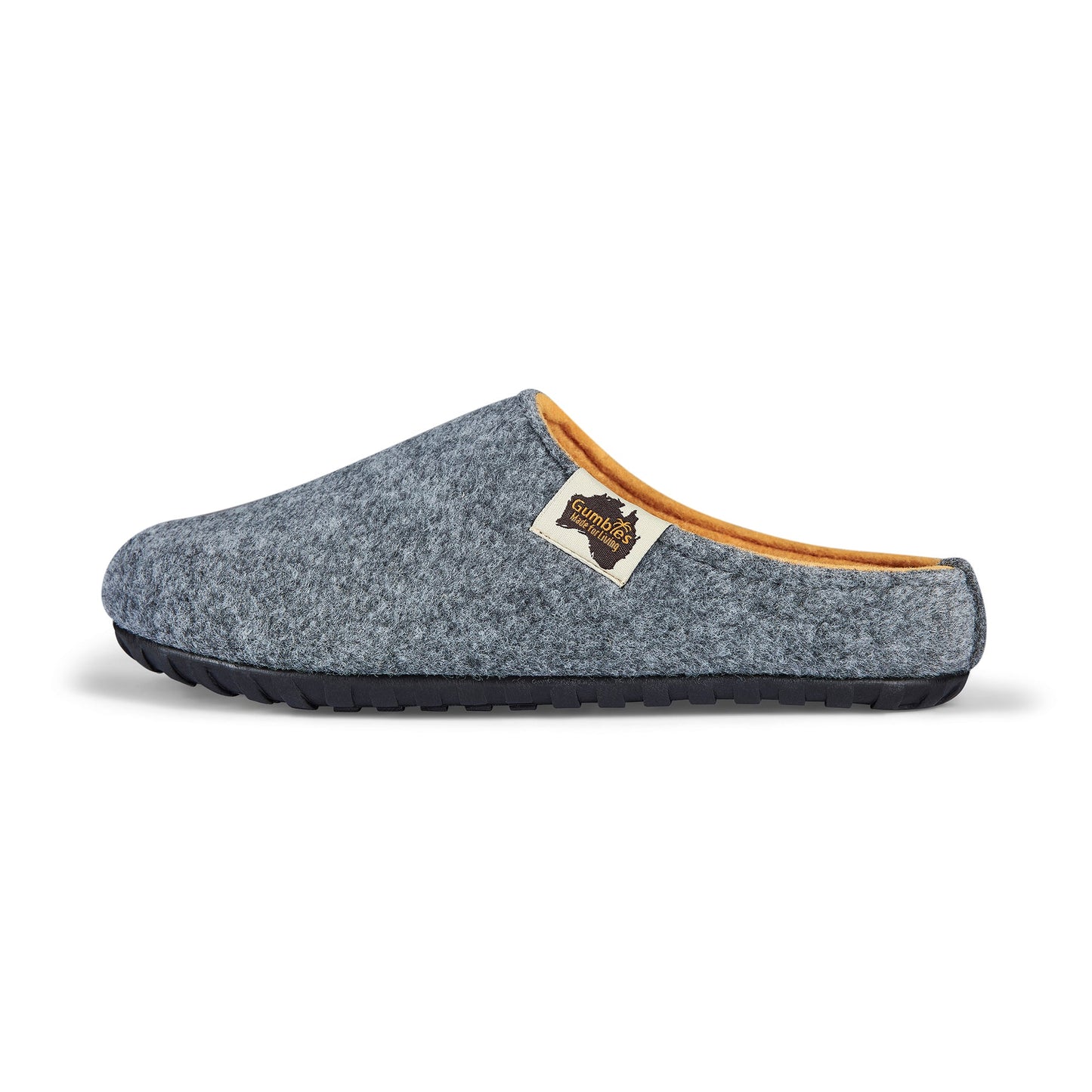 Outback - Men's - Grey & Curry Outback Slippers Gumbies