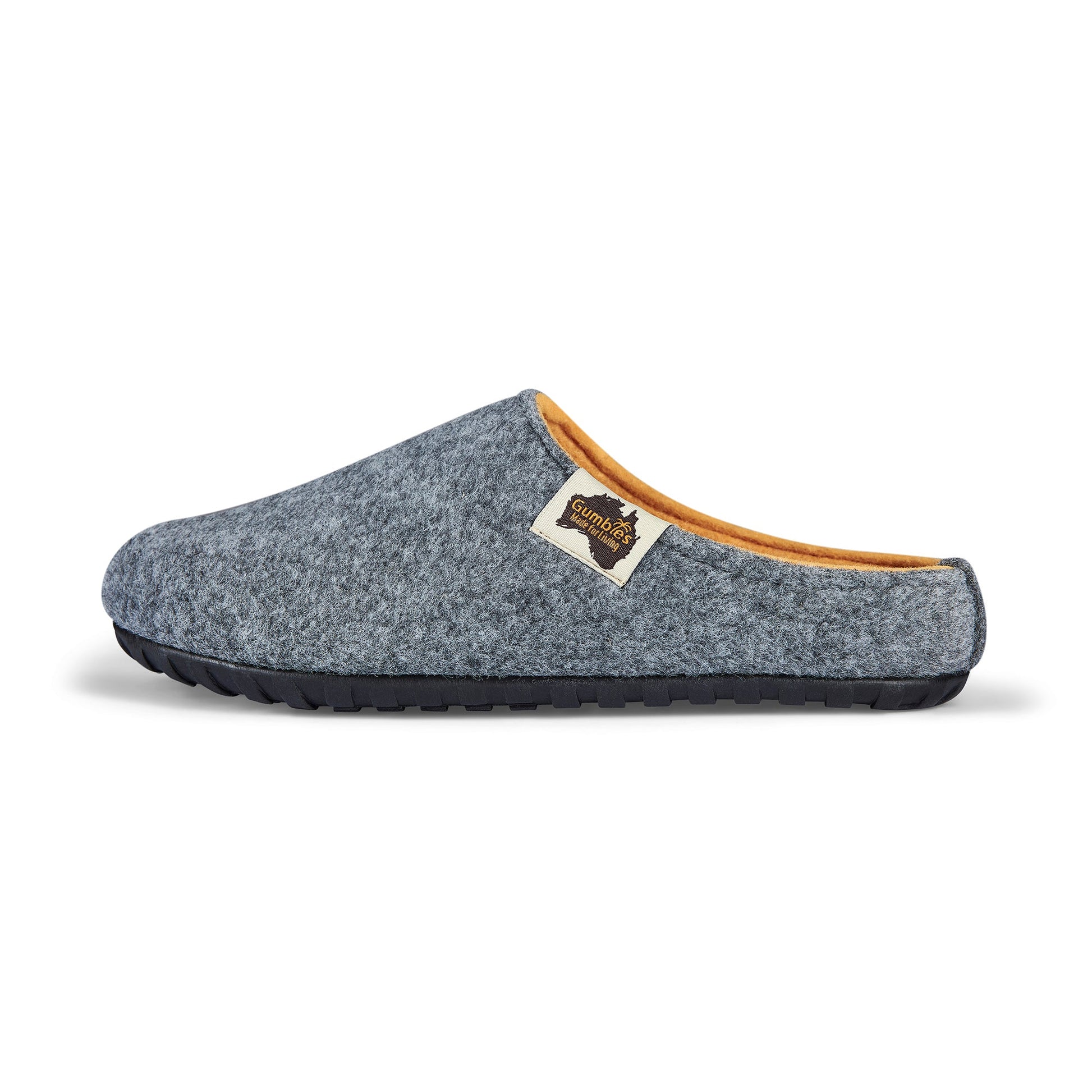 Outback - Men's - Grey & Curry Outback Slippers Gumbies