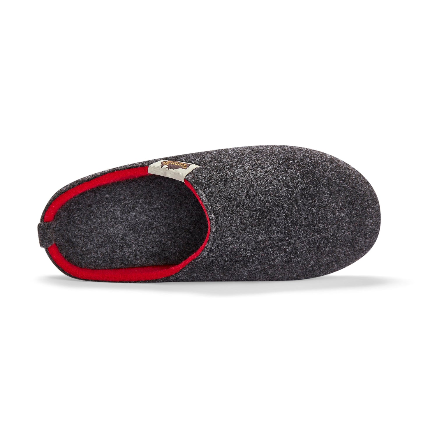 Outback - Men's - Charcoal & Red Outback Slippers Gumbies