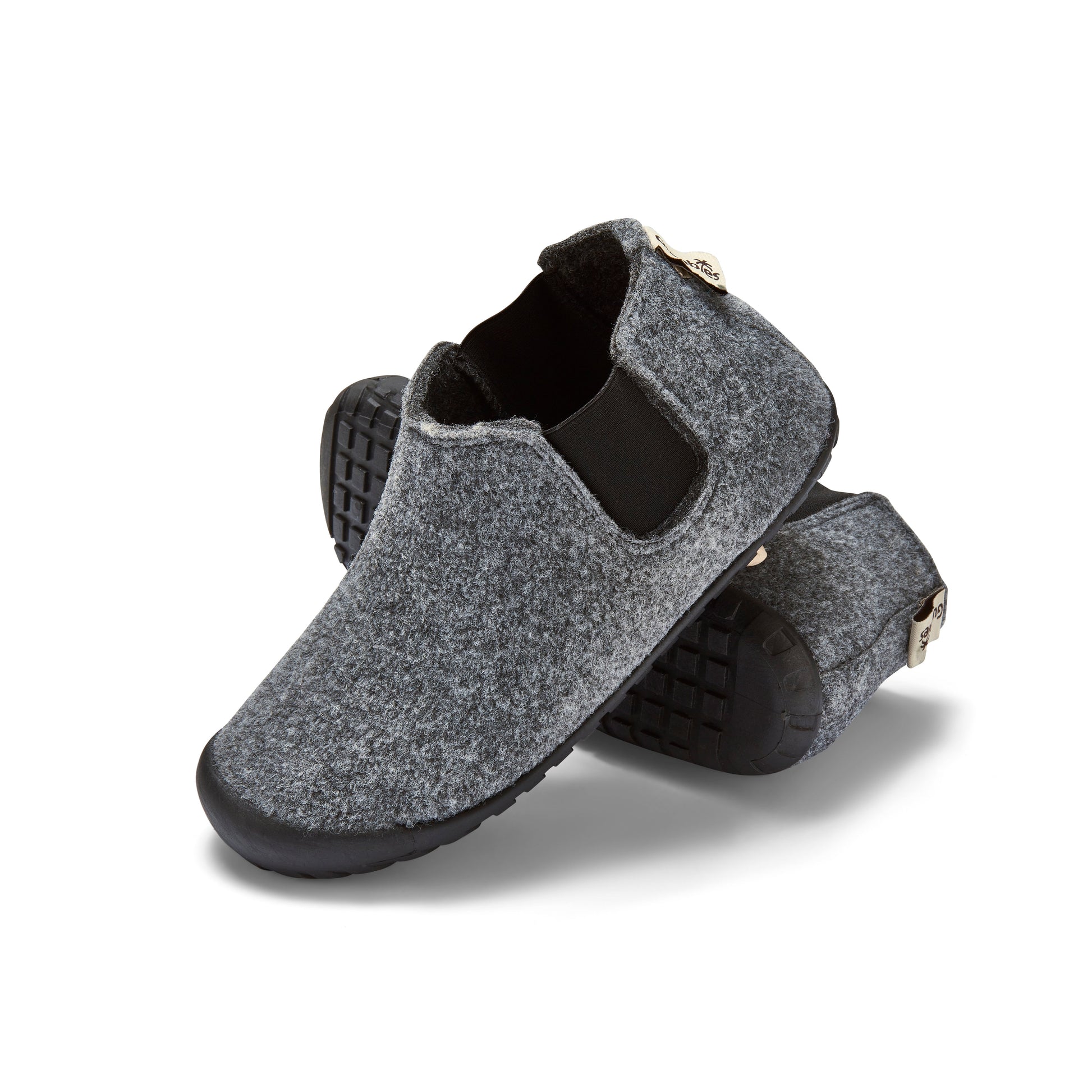 Brumby - Men's - Grey & Charcoal Brumby Slippers Gumbies