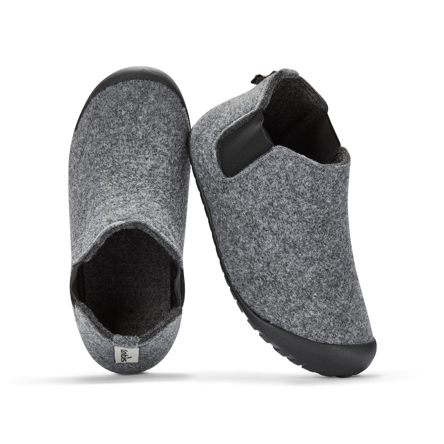 Brumby - Women's - Grey & Charcoal Brumby Slippers Gumbies