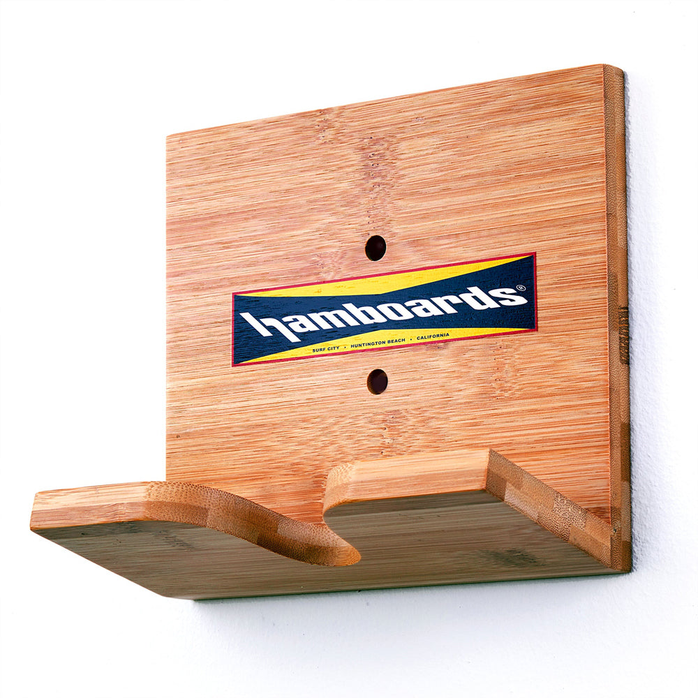 Hamboards - Bamboo Board Wall Mount Skateboard Storage Hamboards