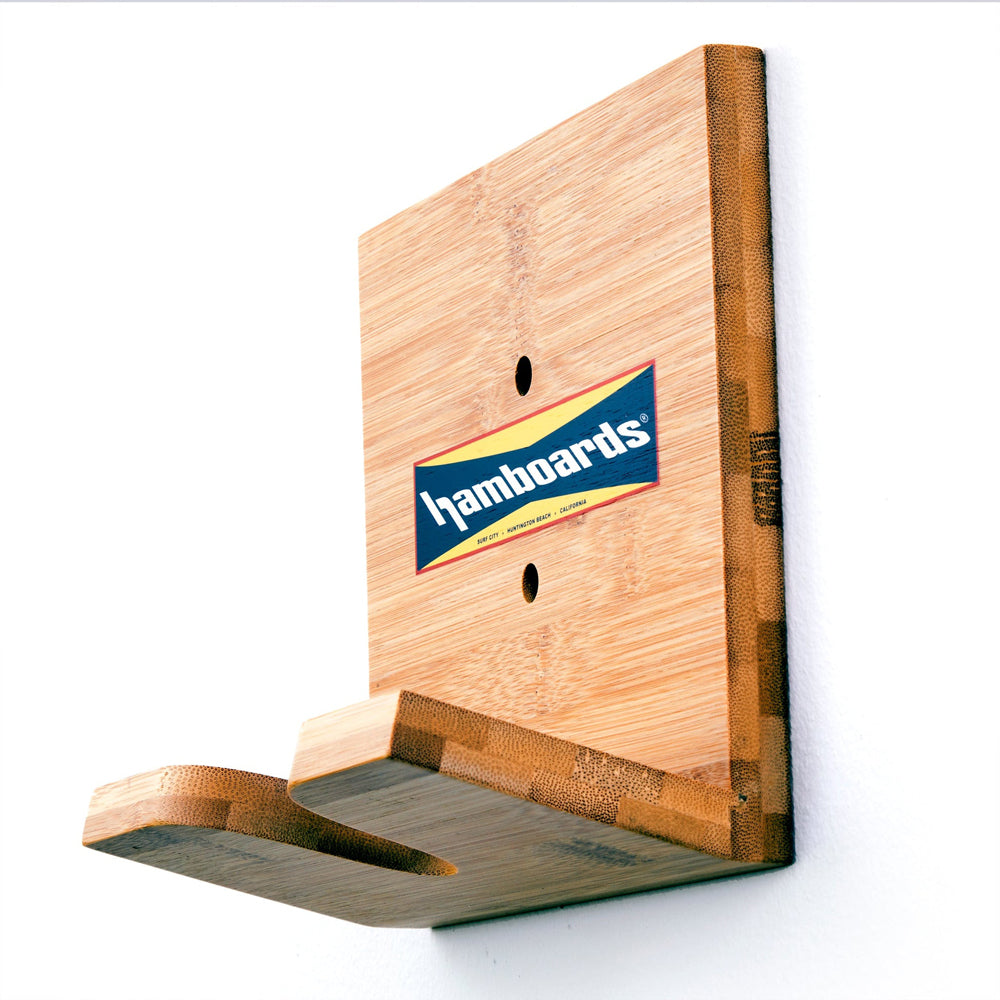 Hamboards - Bamboo Board Wall Mount Skateboard Storage Hamboards