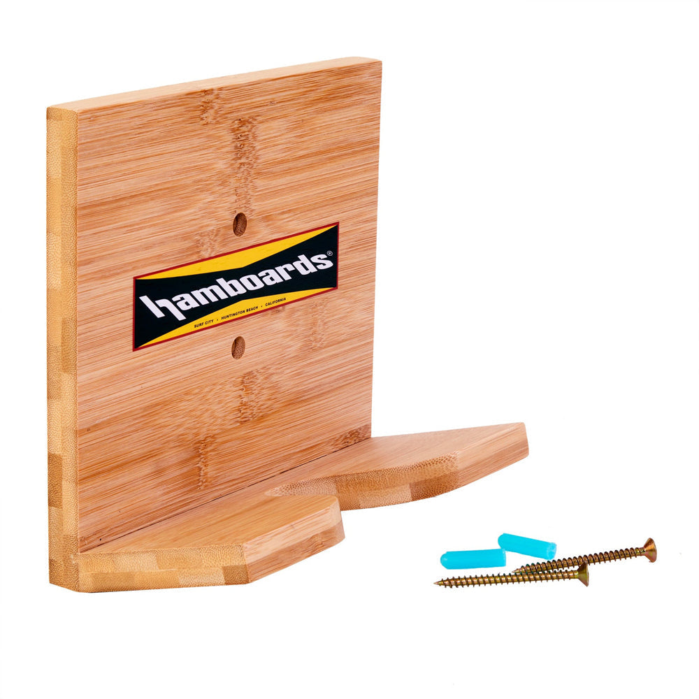 Hamboards - Bamboo Board Wall Mount Skateboard Storage Hamboards