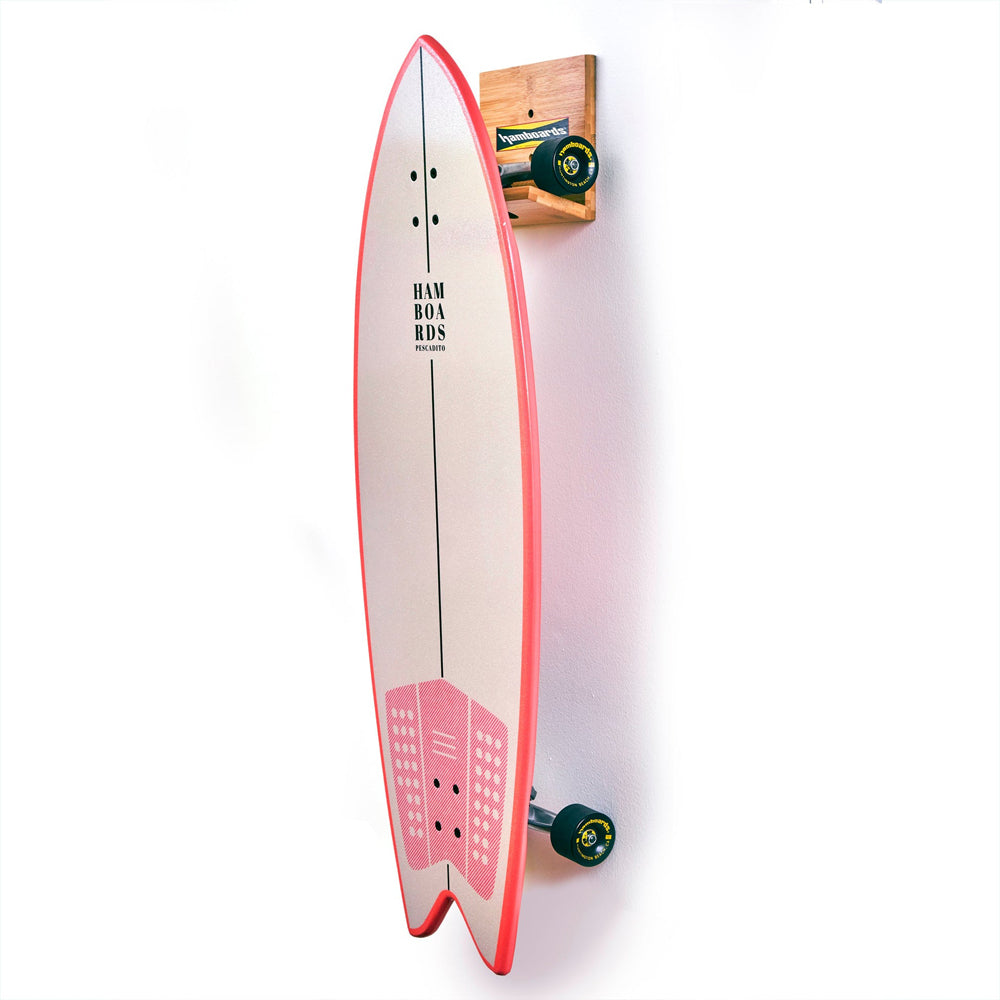Hamboards - Bamboo Board Wall Mount Skateboard Storage Hamboards
