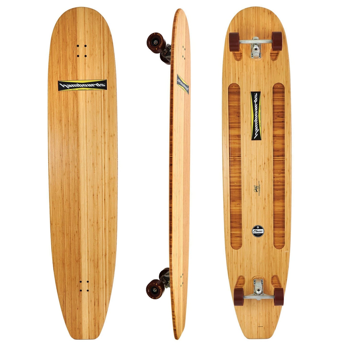 Hamboards - 6'2'' The Classic - Bamboo Skateboards Hamboards