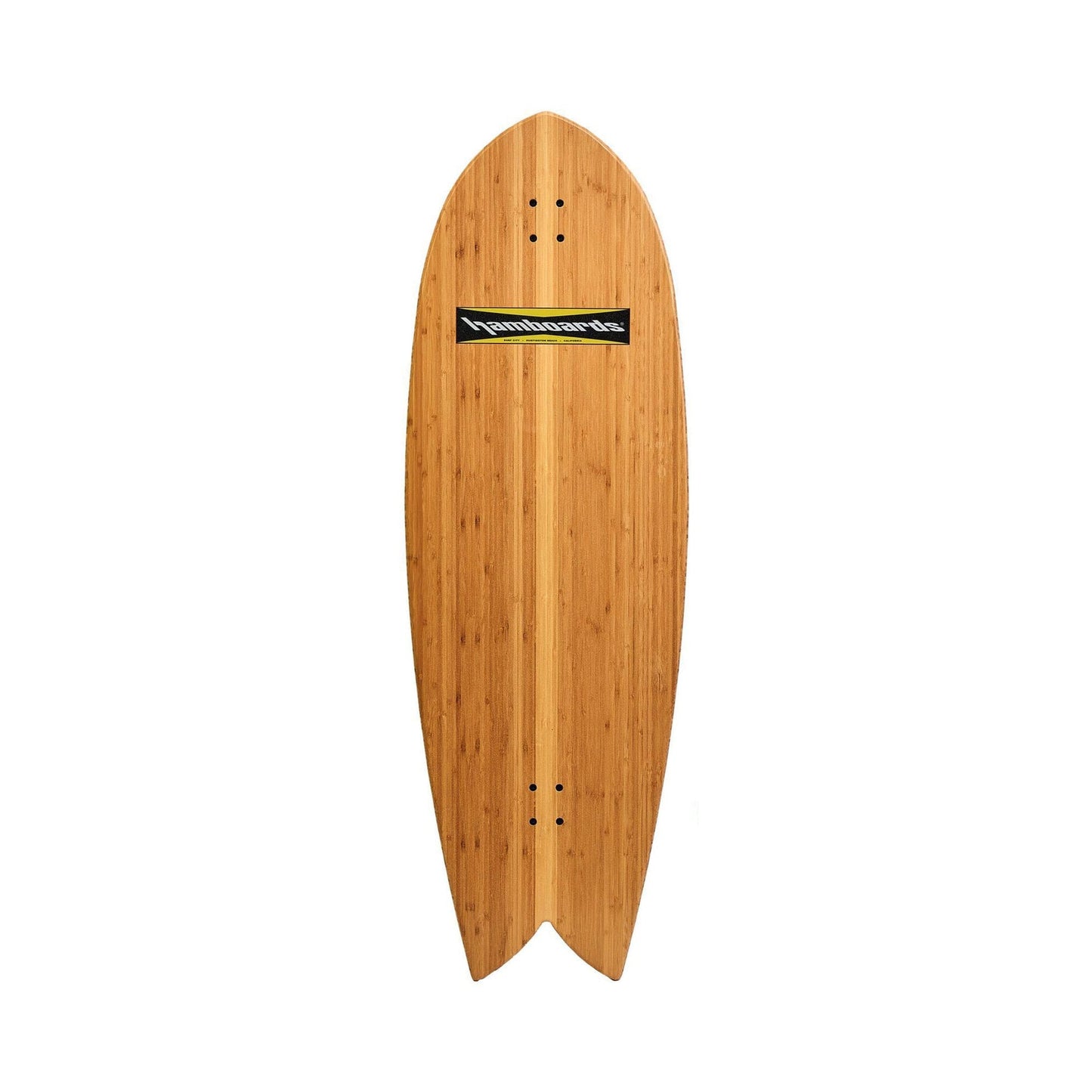 Hamboards - 4'5" The Fish - Bamboo - Deck Only Skateboards Hamboards