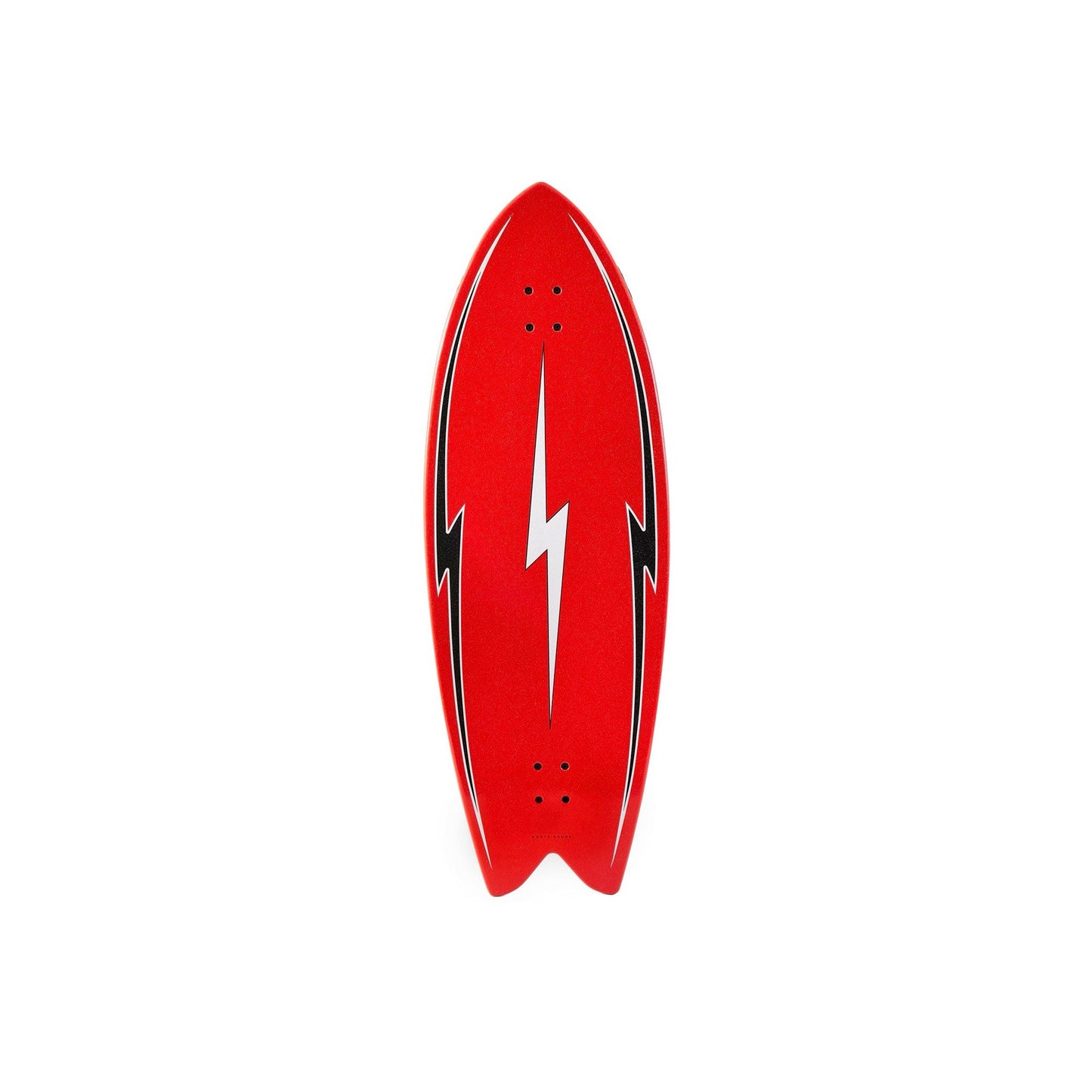 Hamboards - 43" The Pescadito - North Shore Red - Deck Only Skateboards Hamboards