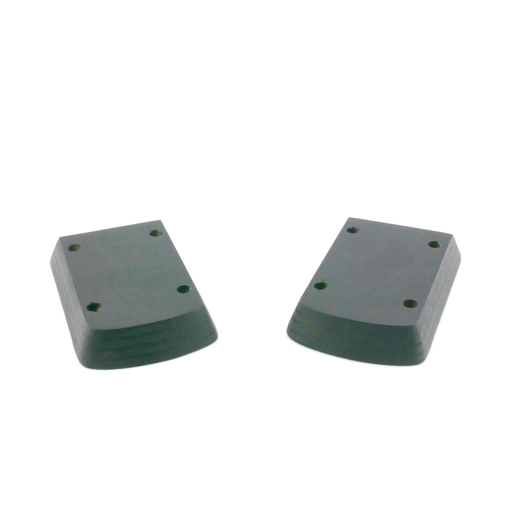 Hamboards - HST Truck Block Riser Set - Black Birch Skateboard Parts Hamboards 17mm