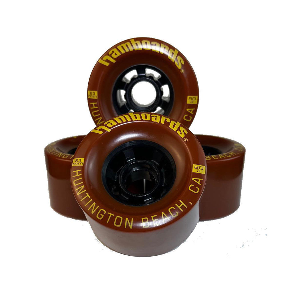 Hamboards - Chocolate Wheels - 83mm 80A Skateboard Wheels Hamboards