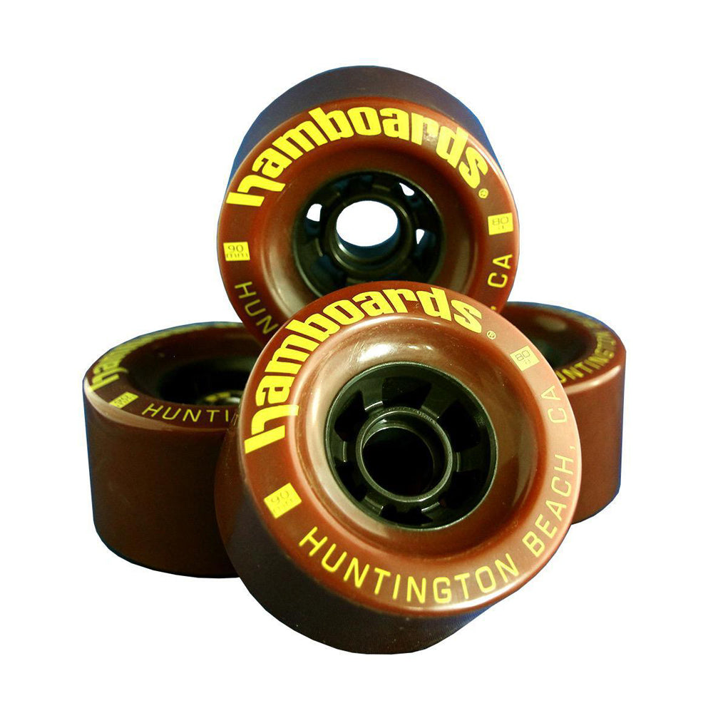 Hamboards - Chocolate Wheels - 90mm 80A Skateboard Wheels Hamboards