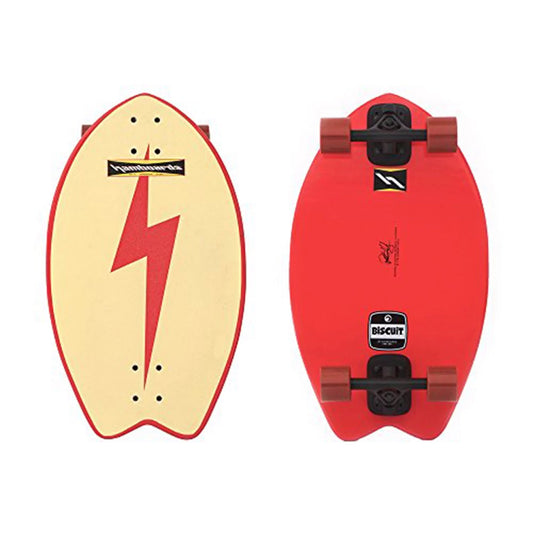 Hamboards - 24" The Biscuit - Red Bolt Skateboards Hamboards