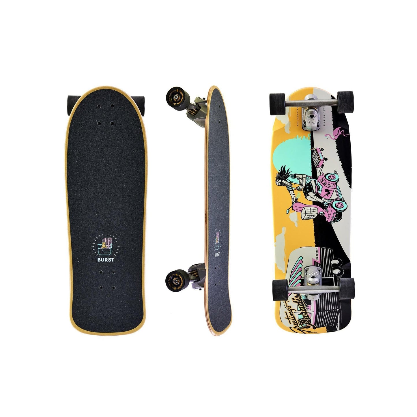 Hamboards - 32" The Burst - Flow Rida Skateboards Hamboards
