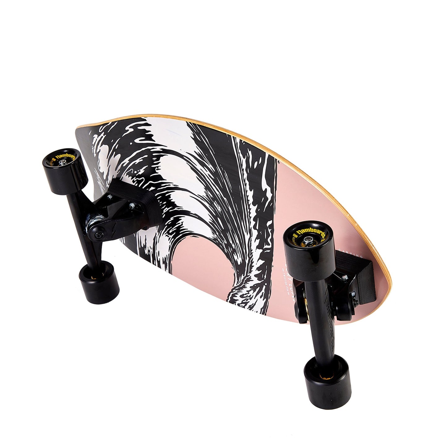 Hamboards - 26" The Corey Lopez Twisted Fin - Pastel Skateboards Hamboards