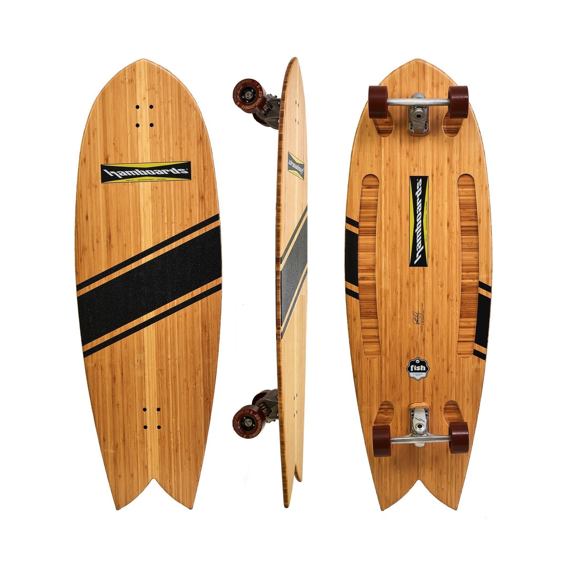 Hamboards - 4'5" The Fish - Wedge Skateboards Hamboards