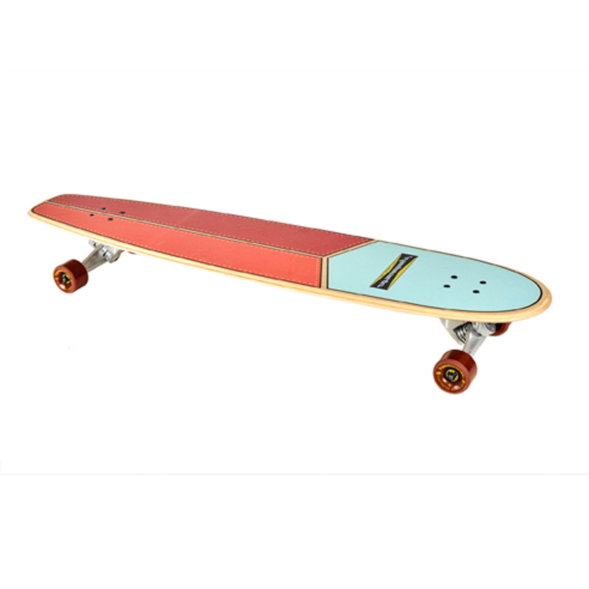Hamboards - 45" The Huntington Hop - Light Blue/Orange/Red Skateboards Hamboards