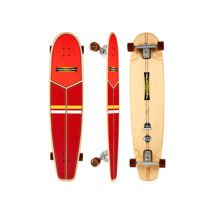 Hamboards - 45" The Huntington Hop - Red/Orange/Yellow/White