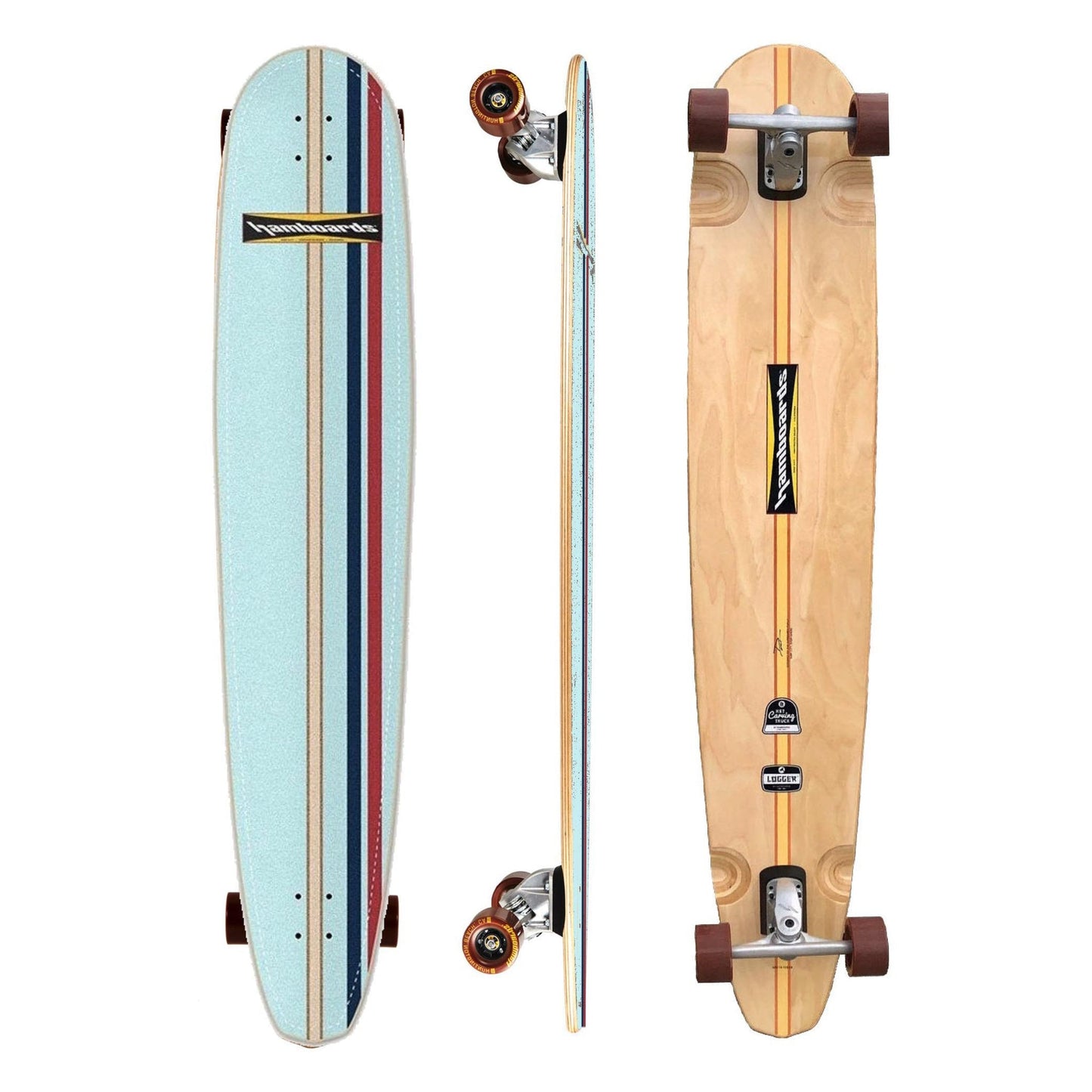 Hamboards - 5' The Logger - Light Blue Skateboards Hamboards
